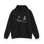 Skeleton Dog Walk - Unisex Hoodie