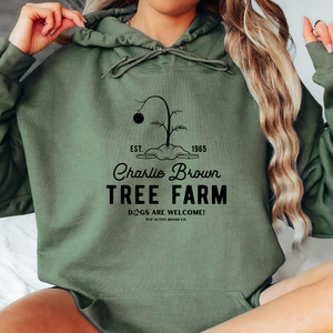 Charlie Brown Tree Farm - Unisex Hoodie