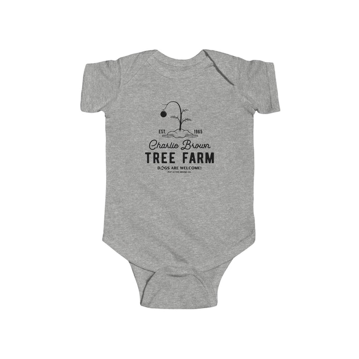 Charlie Brown's Tree Farm - Baby Onesie