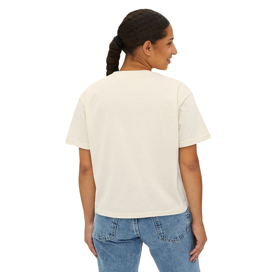 Dog Mom Shit - Boxy Crop Tee