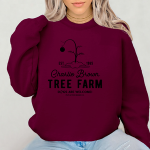 Charlie Brown Tree Farm - Crewneck Sweatshirt