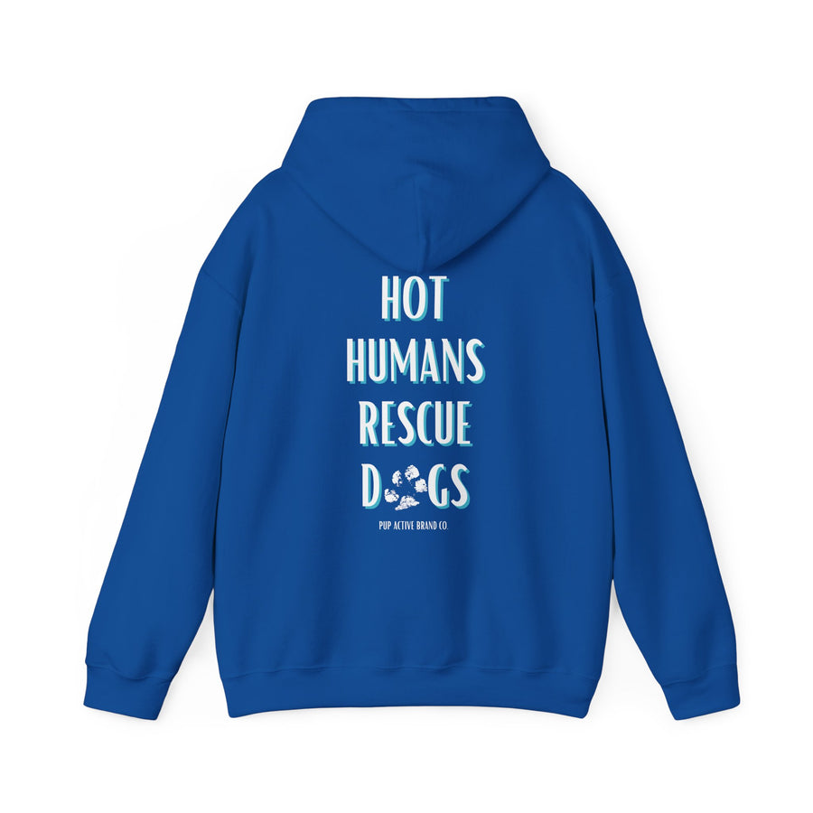 Hot Humans Rescue Dogs - Unisex Hoodie