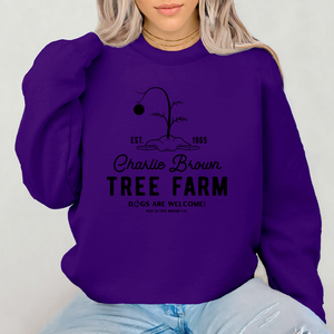 Charlie Brown Tree Farm - Crewneck Sweatshirt