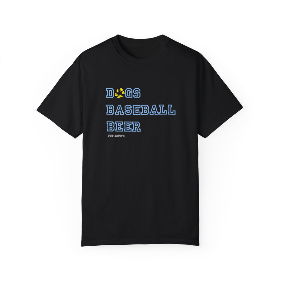 Dogs, Baseball, Beer - Unisex Tee