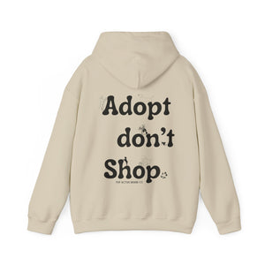 Adopt Don't Shop - Unisex Hoodie