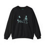 Skeleton Dog Walk - Unisex Crewneck