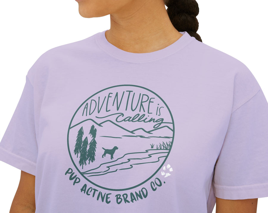 Adventure is Calling - Boxy Crop Tee