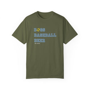 Dogs, Baseball, Beer - Unisex Tee