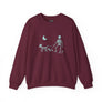 Skeleton Dog Walk - Unisex Crewneck