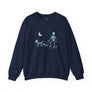 Skeleton Dog Walk - Unisex Crewneck