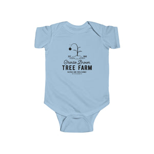 Charlie Brown's Tree Farm - Baby Onesie