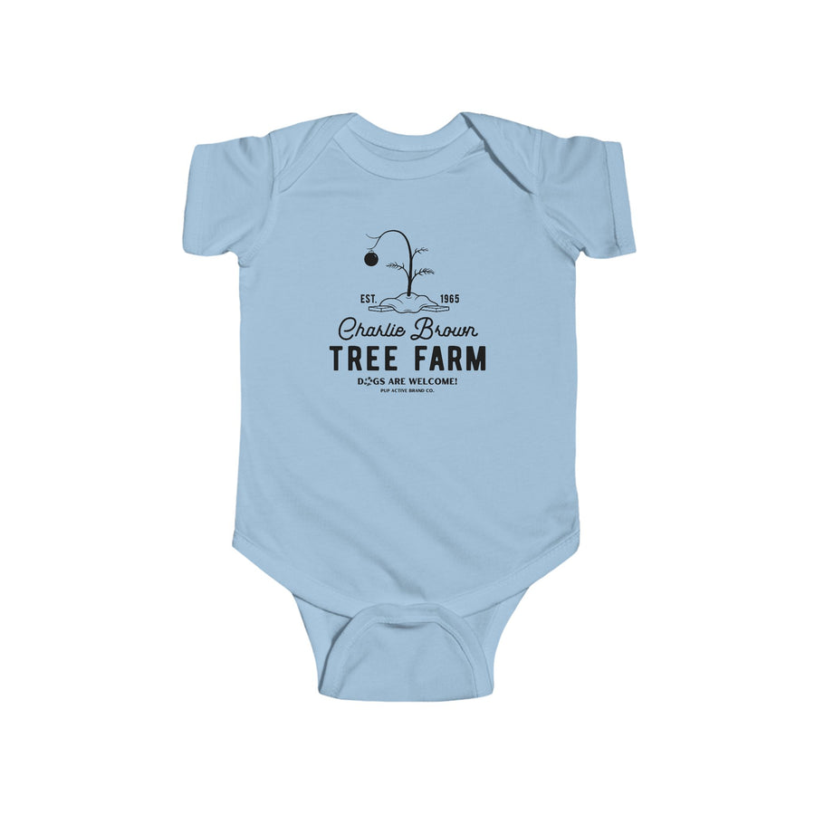 Charlie Brown's Tree Farm - Baby Onesie