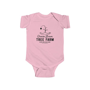 Charlie Brown's Tree Farm - Baby Onesie