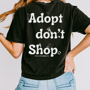 Adopt Don't Shop - Boxy Crop