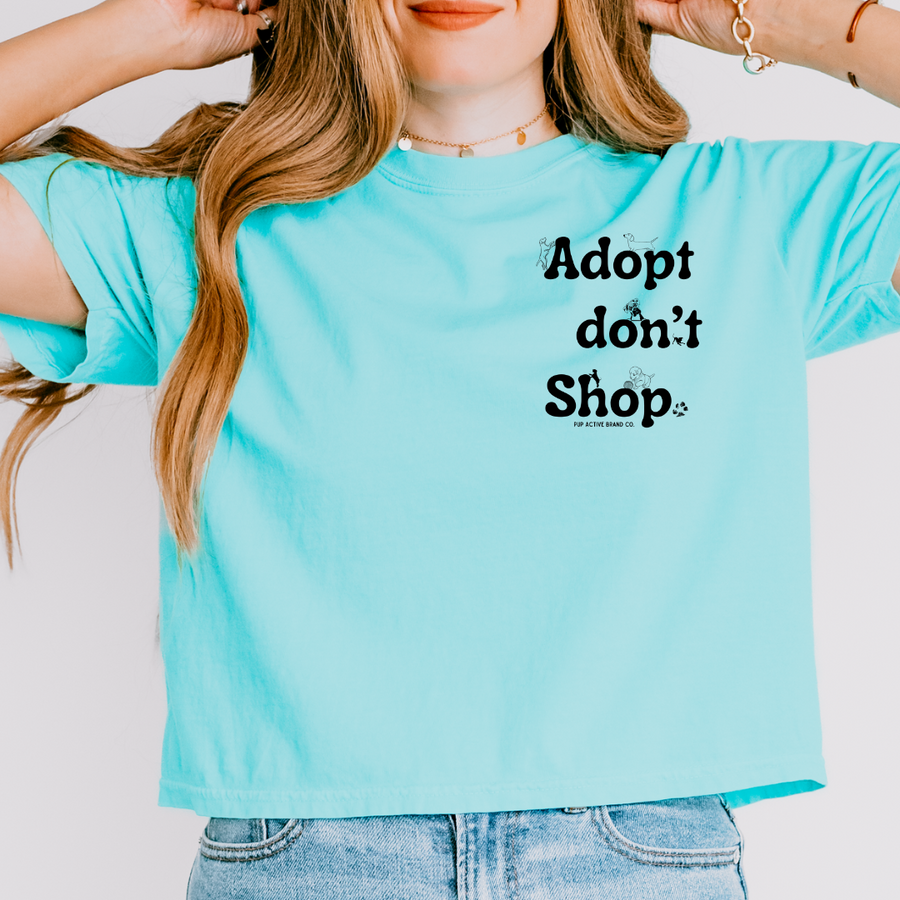 Adopt Don't Shop - Boxy Crop