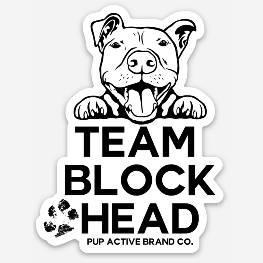 TEAM BLOCK-HEAD - Sticker