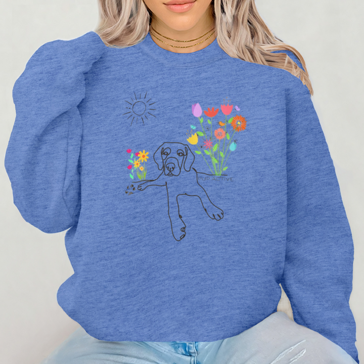 Flower Power - Unisex Crewneck Sweatshirt