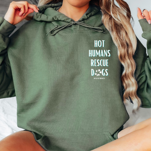 Hot Humans Rescue Dogs - Unisex Hoodie