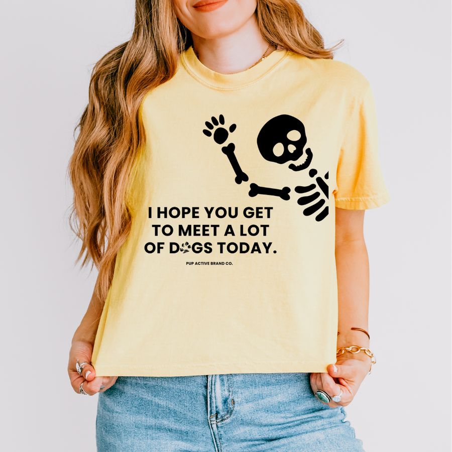 I Hope  - Boxy Crop Tee