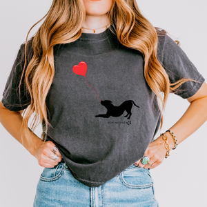 Red Balloon - Boxy Crop Tee