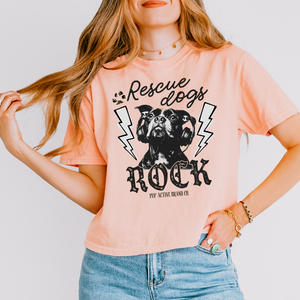 Rescues Rock - Crop Tee