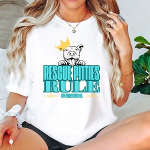 Rescue Pitties Rule Unisex  Tee