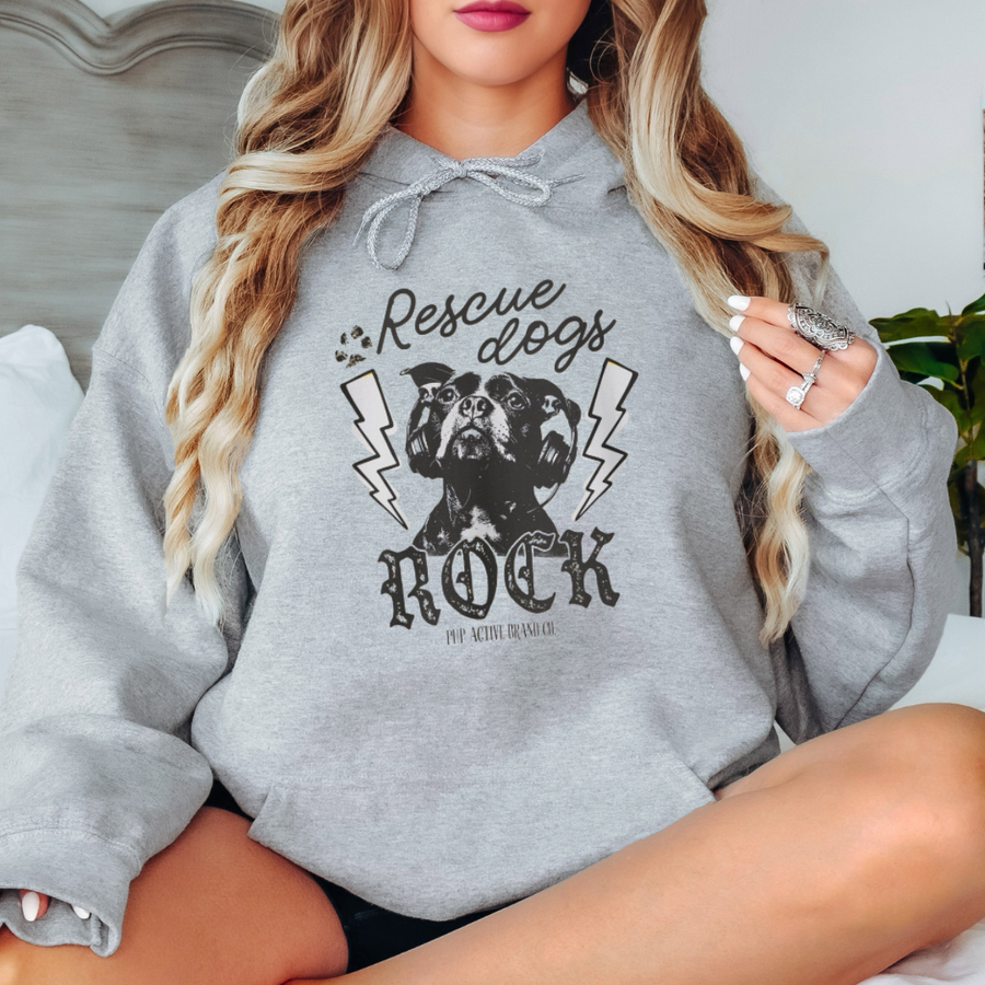 Rescue Dogs Rock - Unisex Hoodie