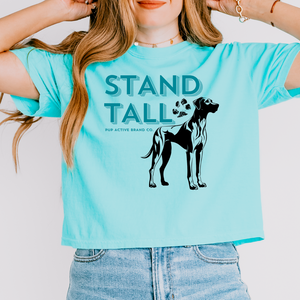 Stand Tall - Boxy Crop Tee