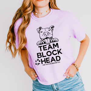 Team Block-head -  Boxy Crop Tee