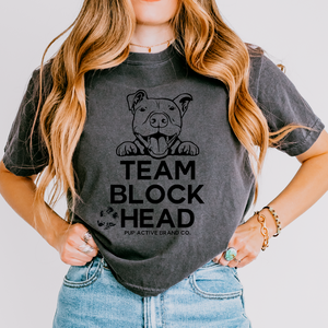 Team Block-head -  Boxy Crop Tee